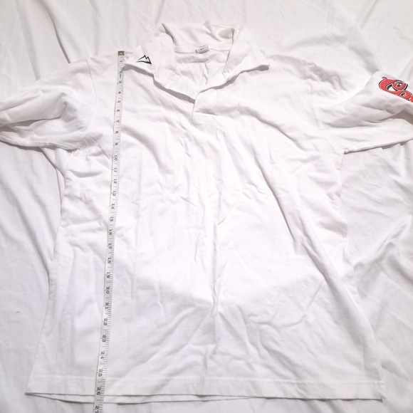 Coors light | White men's long sleeved polo - Picture 5 of 8